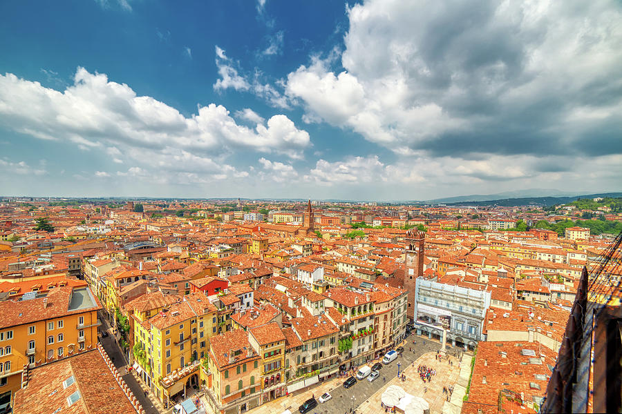 Breathtaking cityscape of Verona in Italy Photograph by Vivida Photo PC