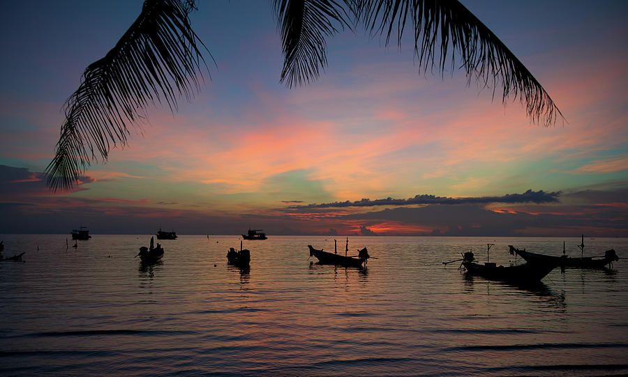 Breathtaking Colorful Tropical Sunset Photograph by 4fr