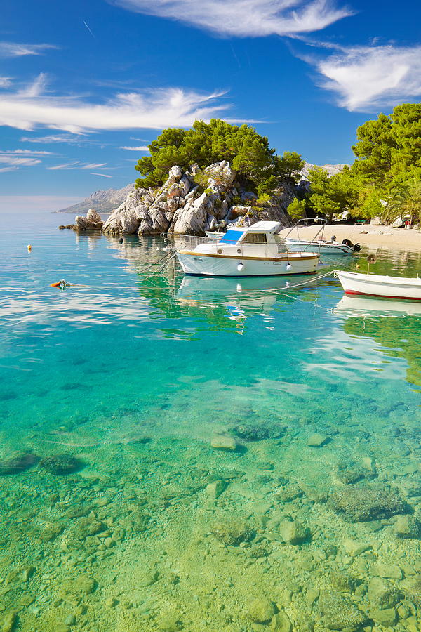 Brela, Makarska Riviera - Croatia Photograph by Jan Wlodarczyk - Fine ...