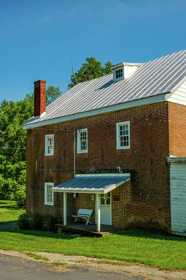 Architecture Photograph - Breneman-Turner Mill, Harrisonburg, Virginia by Mark Summerfield