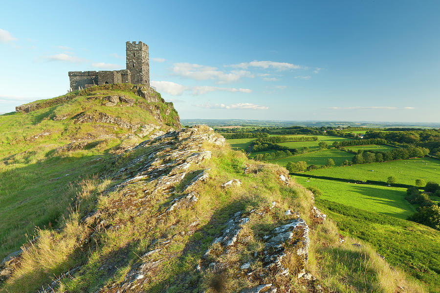 Brentor Church At Sunset, Dartmoor Photograph by Antonyspencer Brentor Church At Sunset, Dartmoor Photograph by Antonyspencer