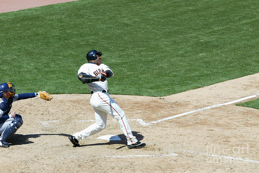 Brewers V Giants Photograph by Jed Jacobsohn Brewers V Giants Photograph by Jed Jacobsohn