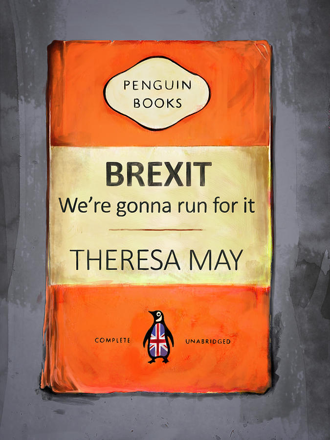 Book Painting - Brexit By Theresa May by Nicholas Miller & Thomas Hussung