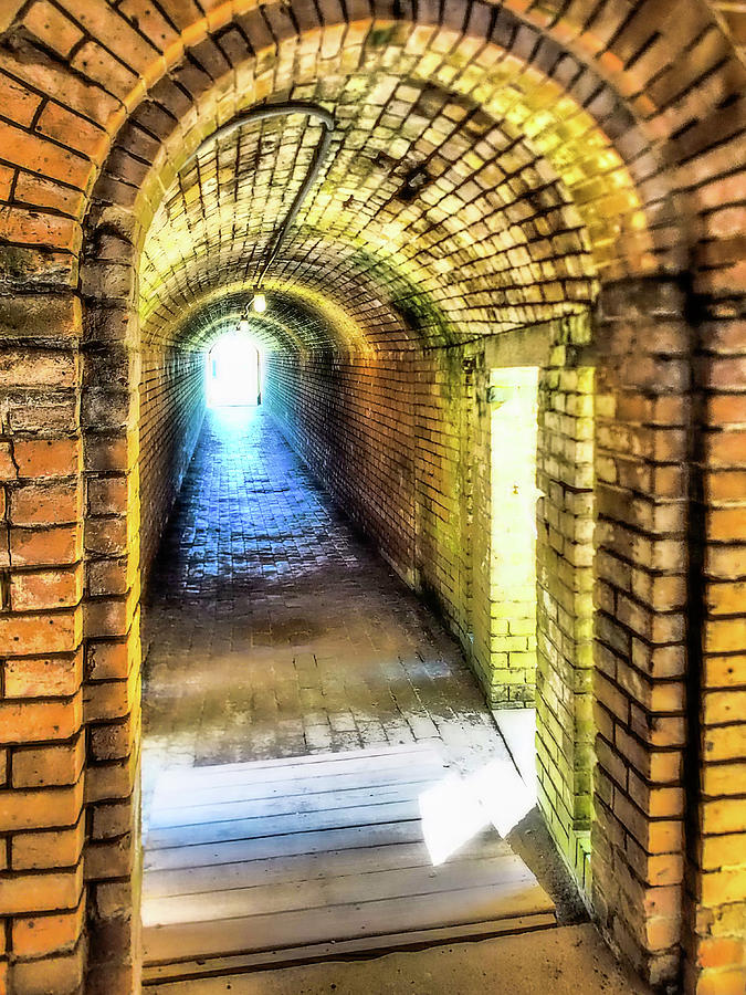 Bricked Corridor Photograph by James C Richardson