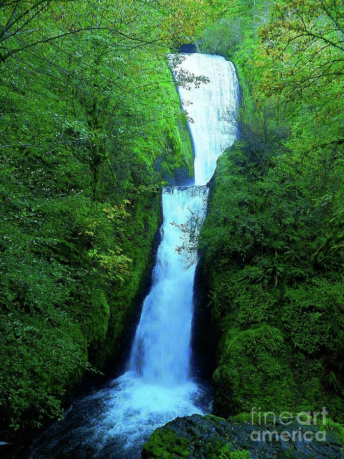 Bridal Veil Falls Columbia River Gorge Oregon Photograph By Art Sandi