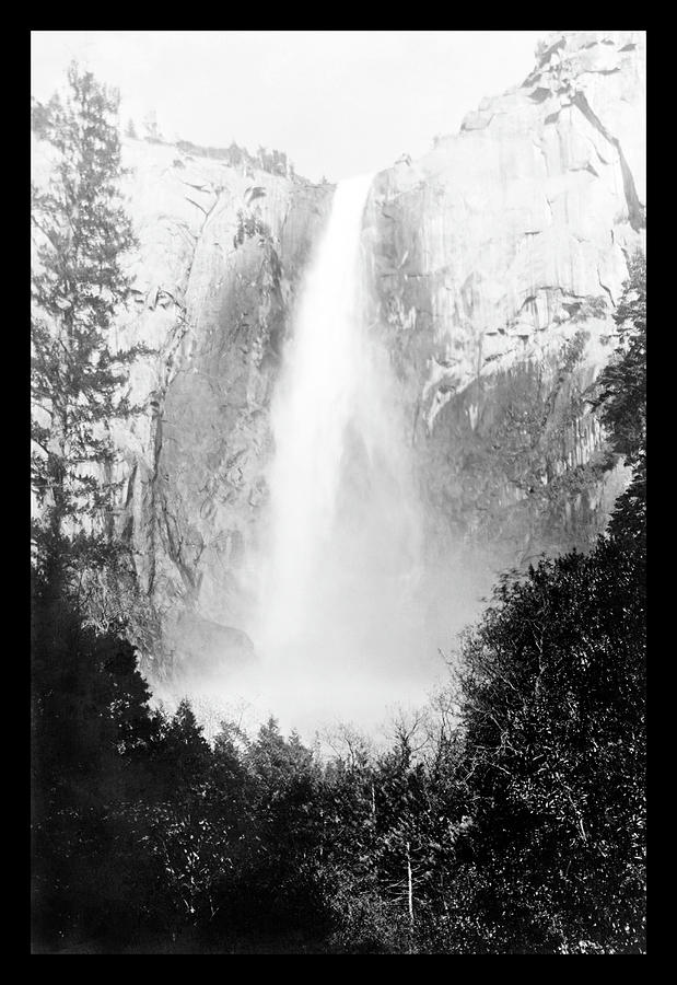 Bridalveil Fall, Yosemite National Park, California Painting by National photograph Company