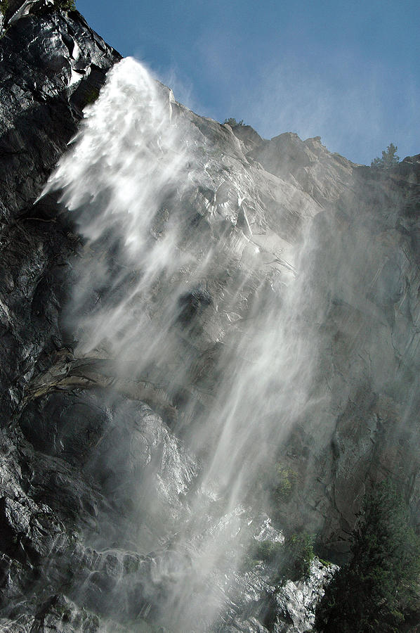 Bridalveil Waterfall Photograph by @niladri Nath