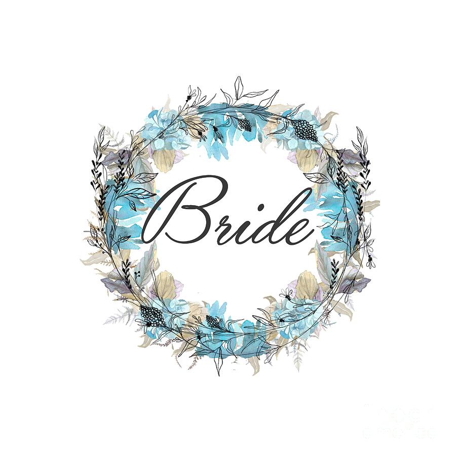 Bride Mixed Media by Mo T