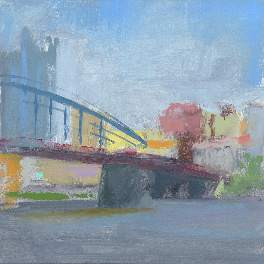 Bridge Painting - Untitled #837 by Chris N Rohrbach