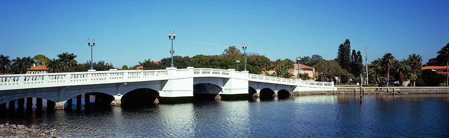 Bridge Across A Bay, Snell Isle Bridge Photograph by Panoramic Images ...