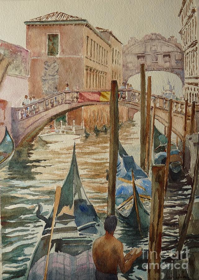 Architecture Painting - Bridge Of Sighs by Clive Wilson