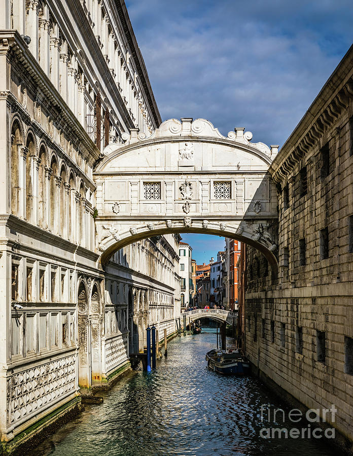 Bridge of Sighs, Venezia, Italy Photograph by Lyl Dil Creations