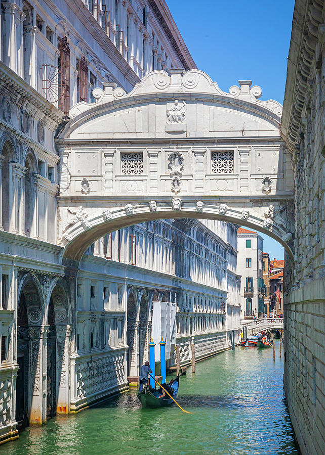 Bridge of Sighs Venice Photograph by Chris Dutton