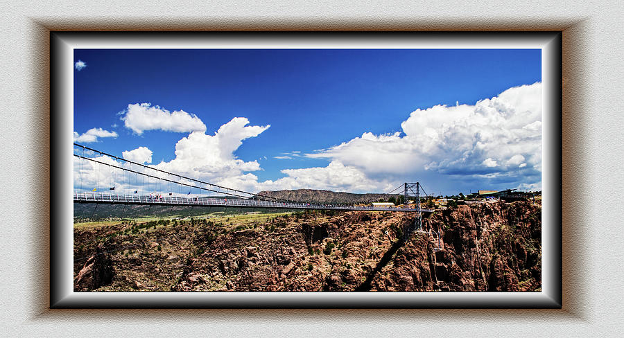 Bridge Over Royal Gorge by Richard Risely Bridge Over Royal Gorge by Richard Risely