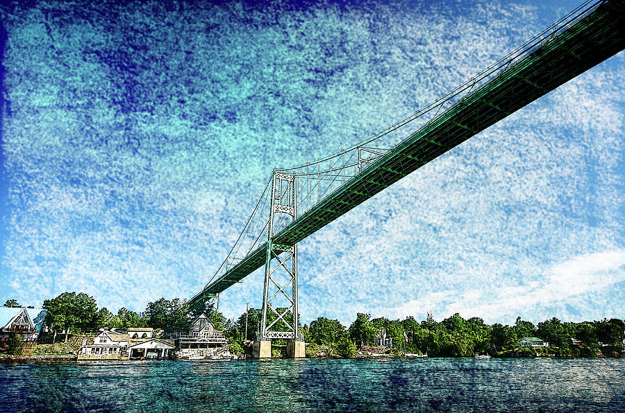 Bridge over St Lawrence River by Crystal Wightman Bridge over St Lawrence River by Crystal Wightman