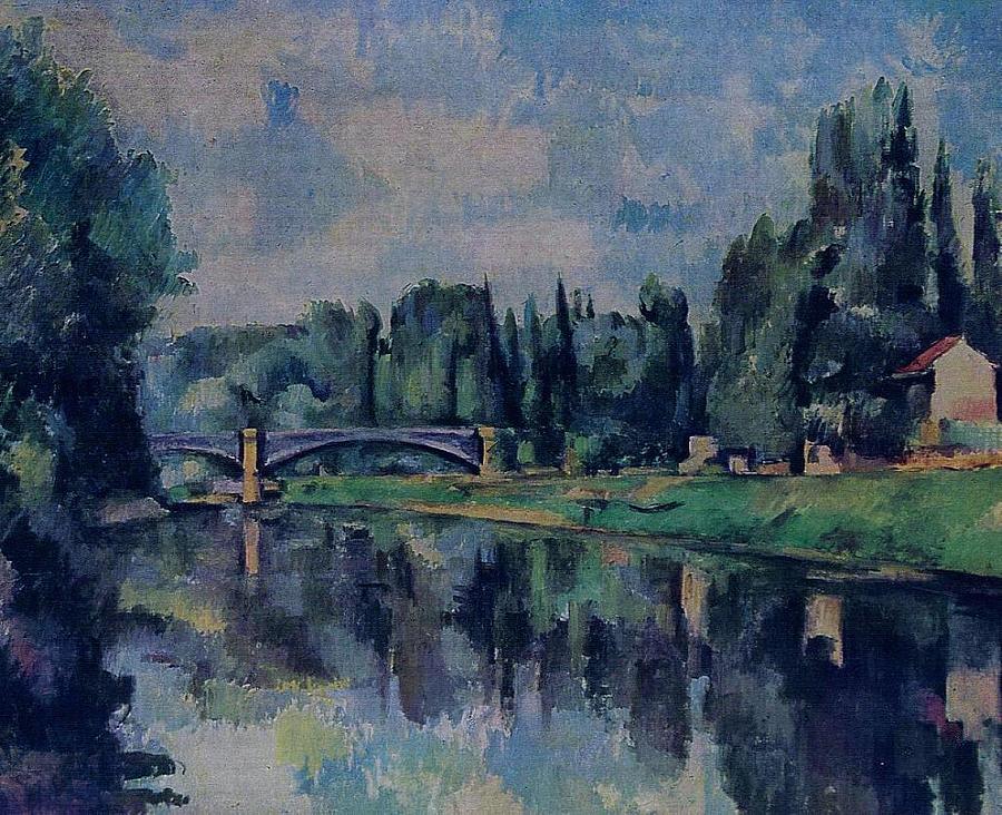 Bridge over the Marne 1888 Painting by Paul Cezanne Paintings - Fine ...