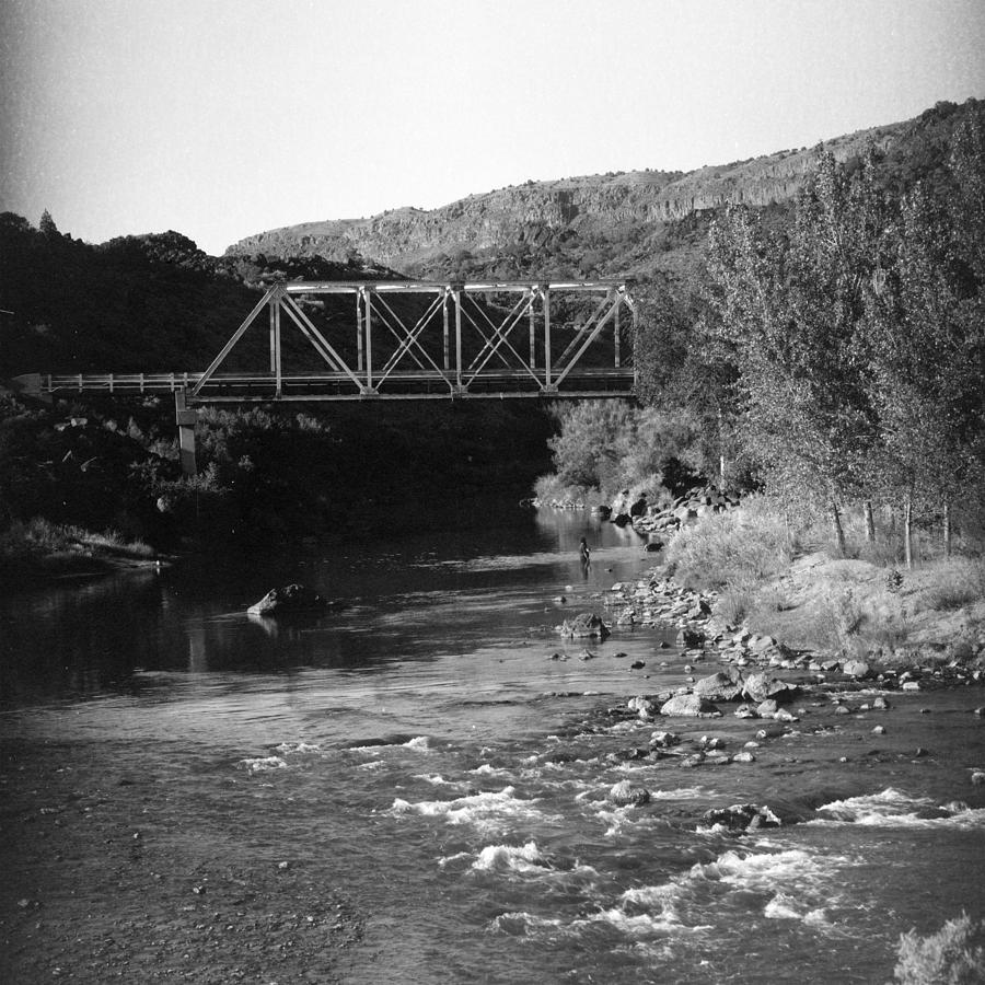 Bridge over the Rio Grande Photograph by William Wetmore