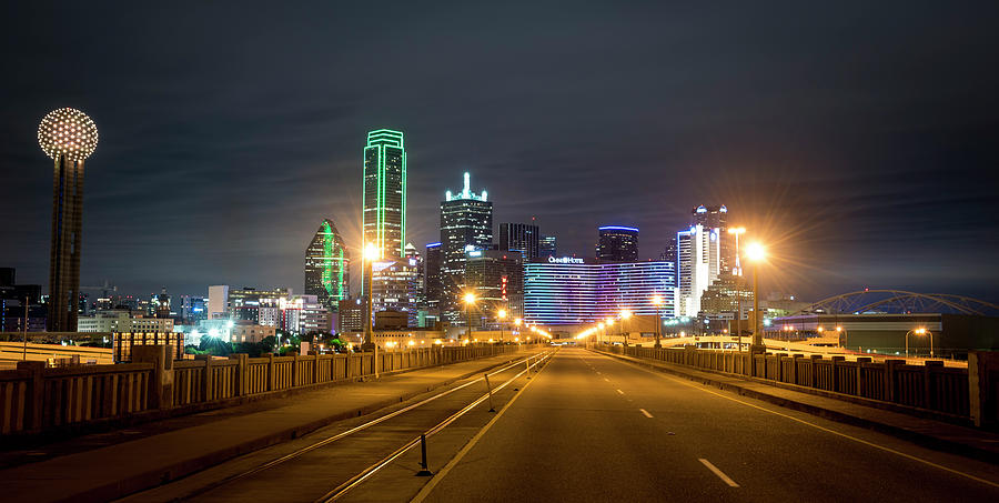 Bridge to Dallas Photograph by David Morefield