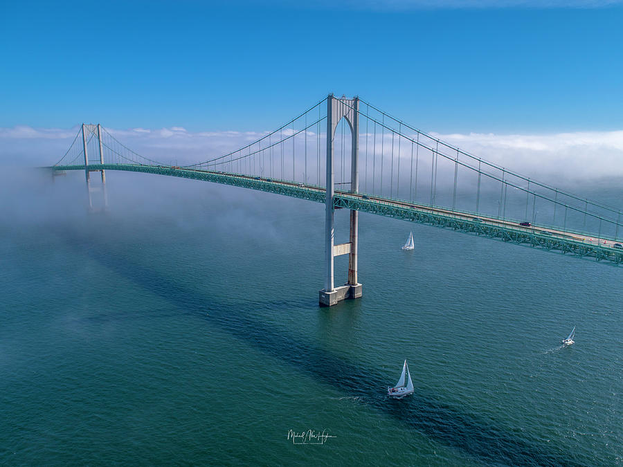 Bridge to Heaven  Photograph by Veterans Aerial Media LLC