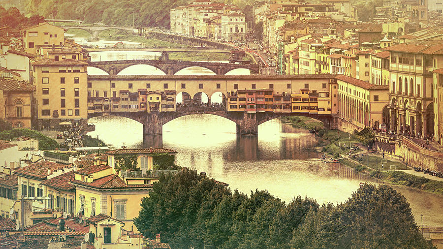 Bridges Of Florence Italy II Photograph