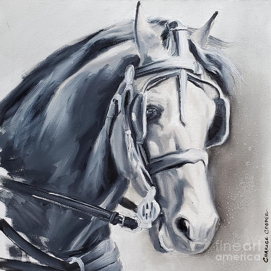 Bridled Beauty Painting by Charice Cooper