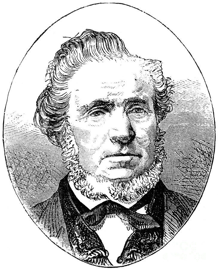 Brigham Young, American Mormon Leader Drawing by Print Collector