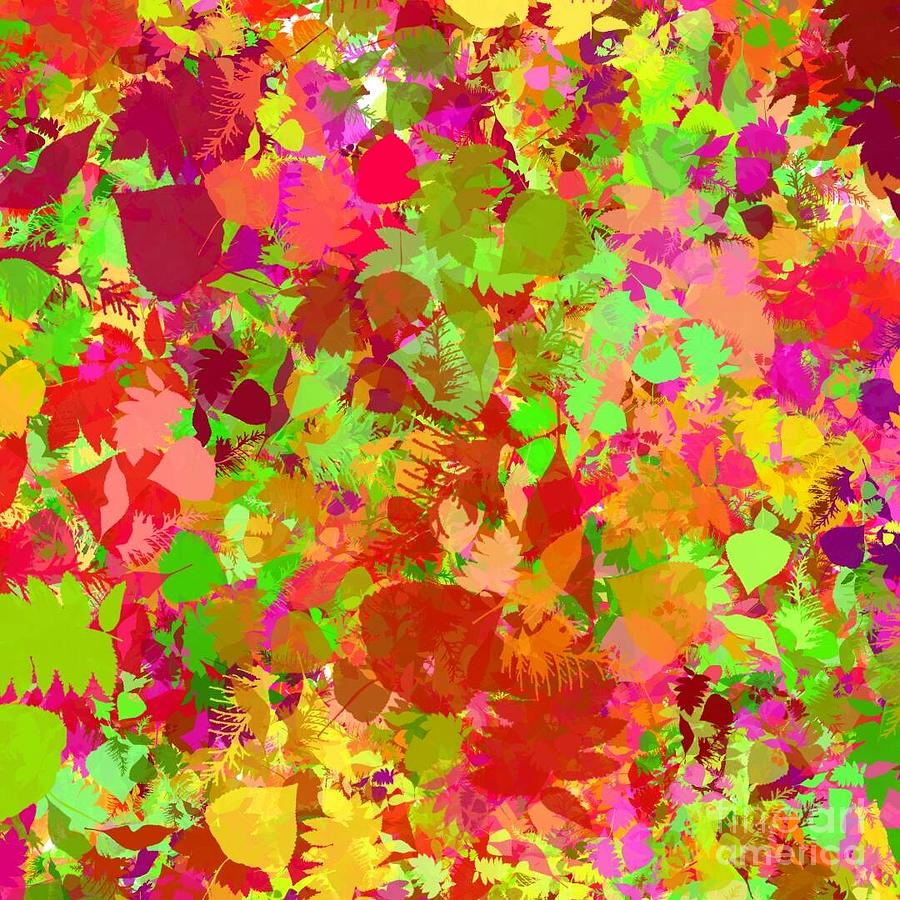 Bright Autumn Color for Home Decor Digital Art by Delynn Addams