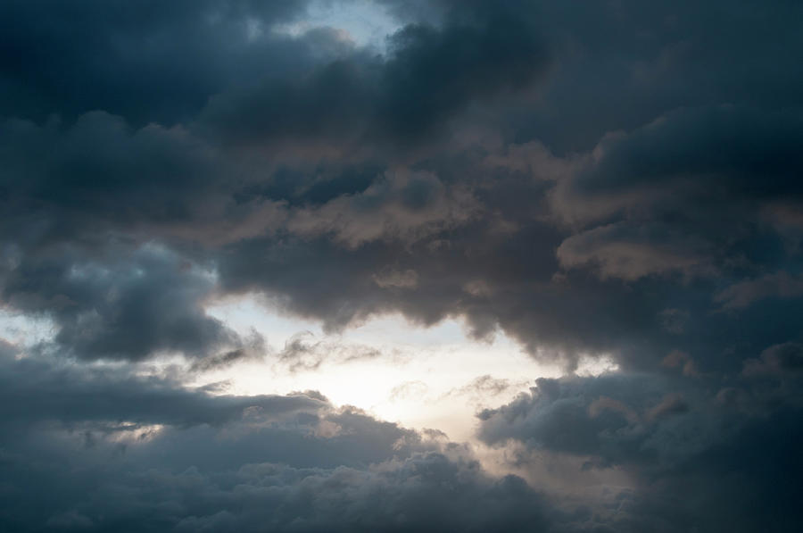 Bright Patch Light Moody Stormy Cloudy Photograph by Wepix