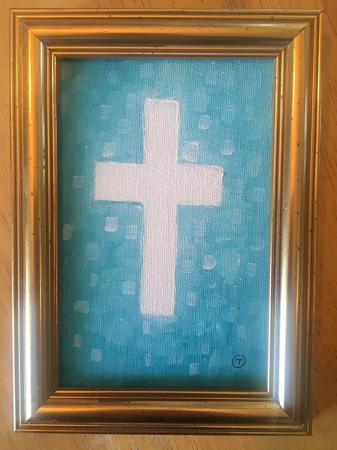 Bright white cross by Thomas Olsen Bright white cross by Thomas Olsen