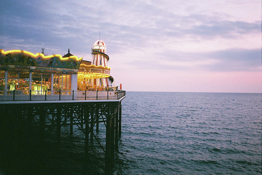 Brighton Pier Photograph by I Am All The Children Of Light And The Children Of The Day.