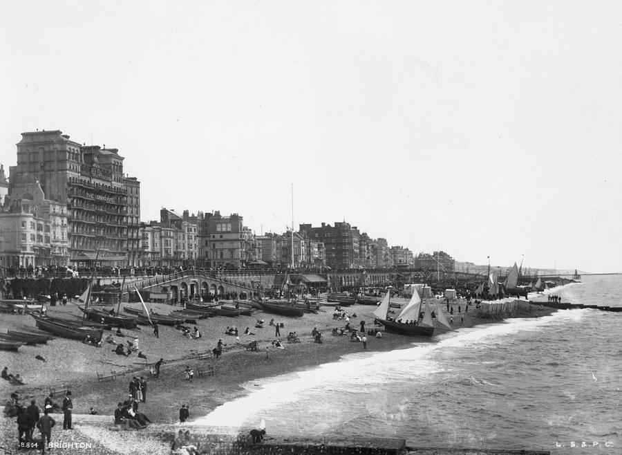Brighton Seafront Photograph by London Stereoscopic Company