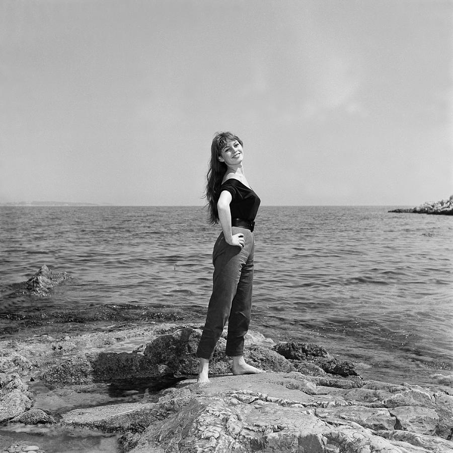 Brigitte Bardot At The Lerins Islands Photograph by Keystone-france Brigitte Bardot At The Lerins Islands Photograph by Keystone-france