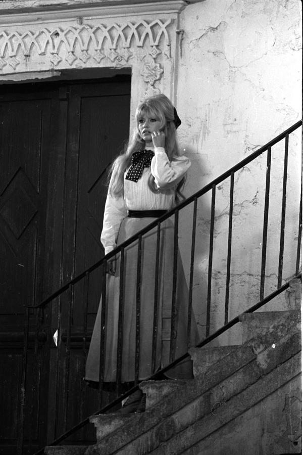 Brigitte Bardot Hand On Face Photograph by Don Ornitz - Fine Art America