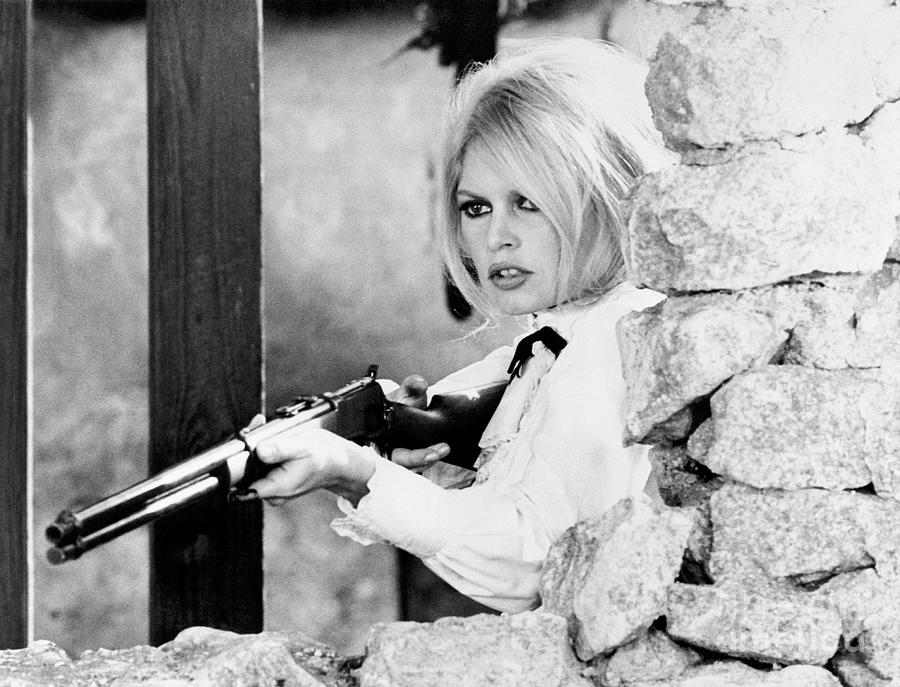 Brigitte Bardot In Shalako by Bettmann