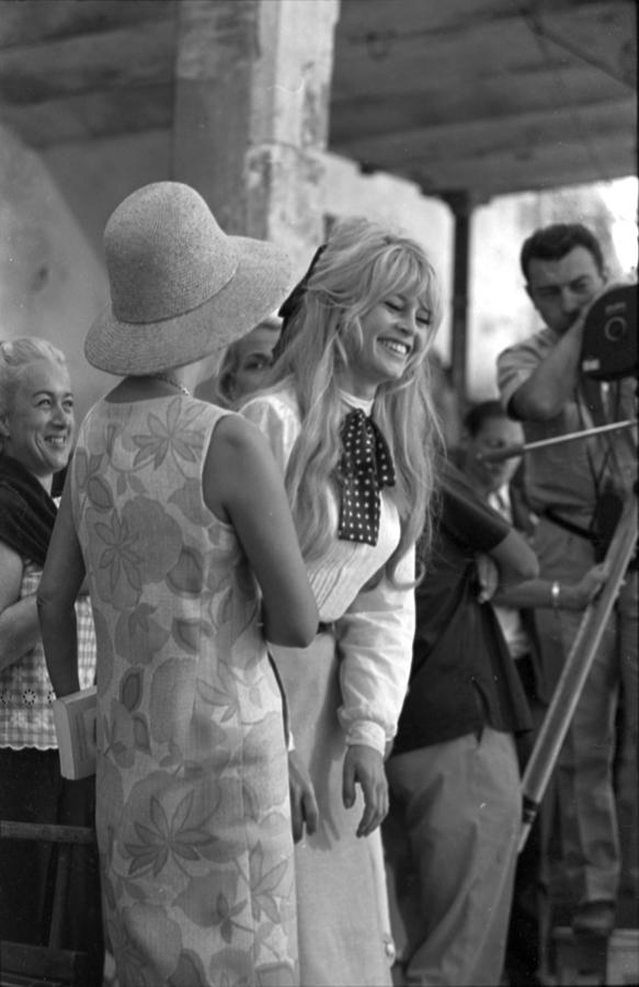 Brigitte Bardot Laughing So Hard Photograph By Don Ornitz Fine Art America