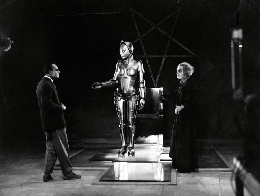BRIGITTE HELM , ALFRED ABEL and R. KLEIN ROGGE in METROPOLIS -1927-. Photograph by Album BRIGITTE HELM , ALFRED ABEL and R. KLEIN ROGGE in METROPOLIS -1927-. Photograph by Album