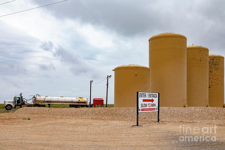 Brine Water Disposal In Permian Basin Photograph by Science Photo Library Brine Water Disposal In Permian Basin Photograph by Science Photo Library