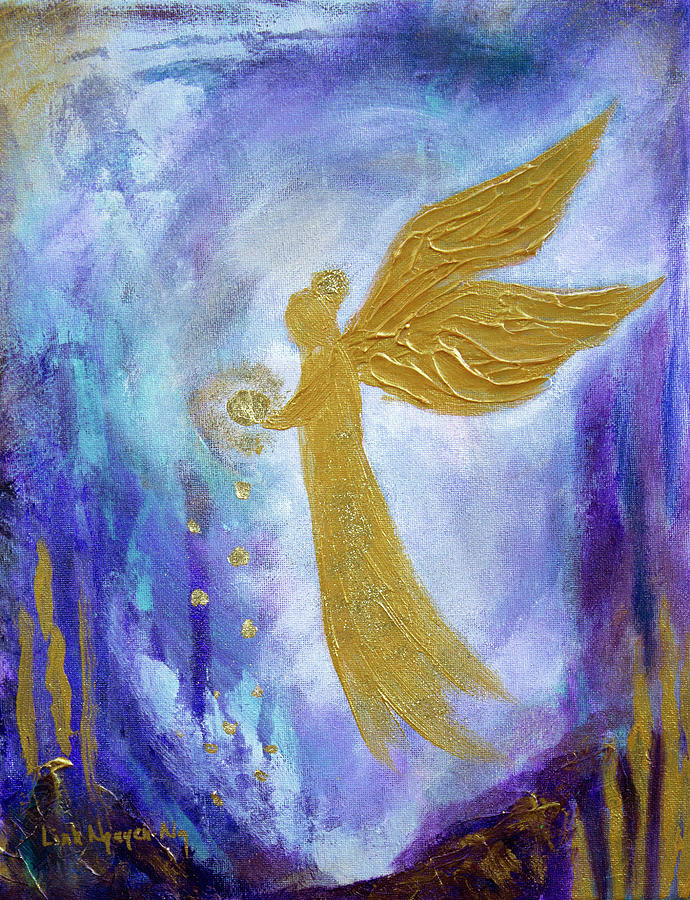 Bringer of Hope Painting by Linh Nguyen-Ng