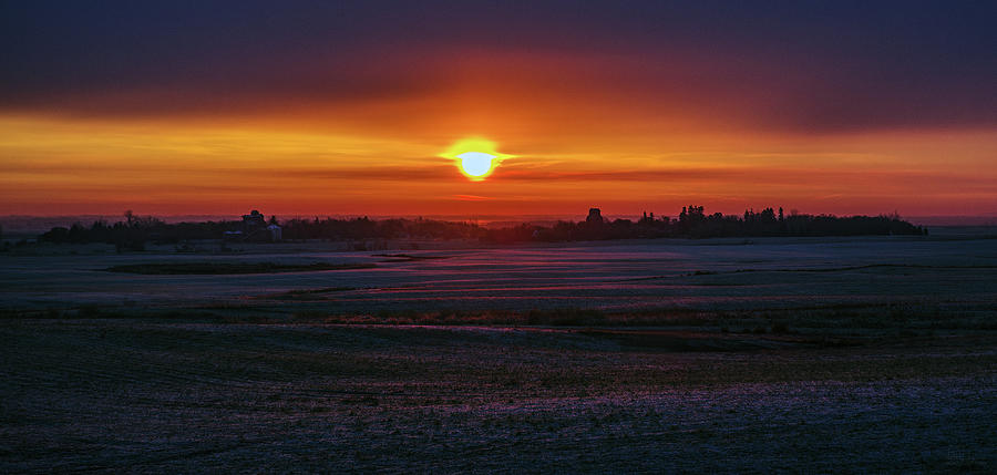 Brinsmade ND Skyline at Sunrise Photograph by Peter Herman