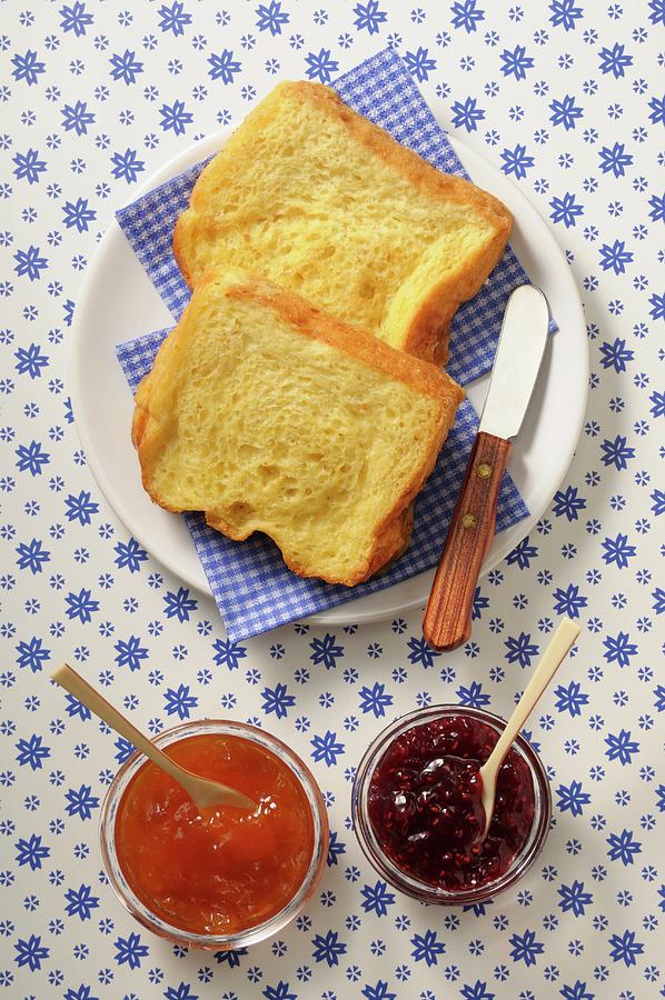 Brioche Perdue With Jam Photograph by Jean-christophe Riou
