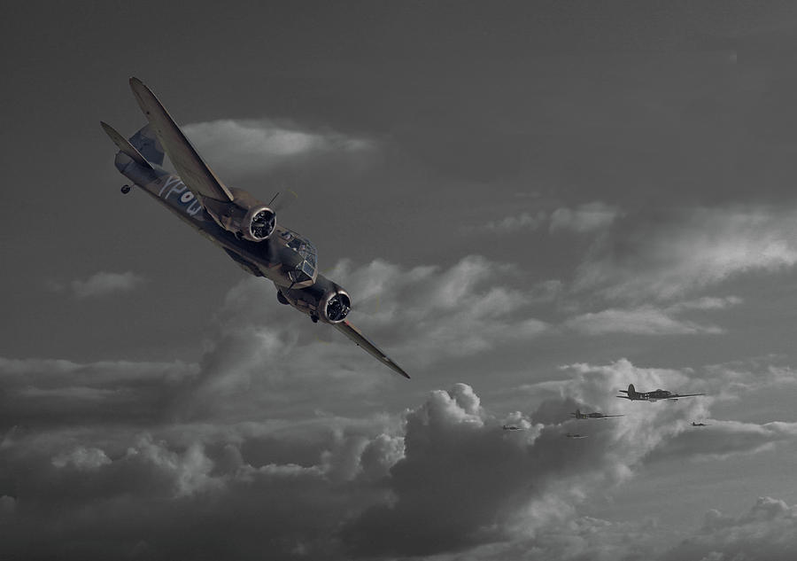 Bristol Blenheim - Night Fighter Digital Art by Pat Speirs