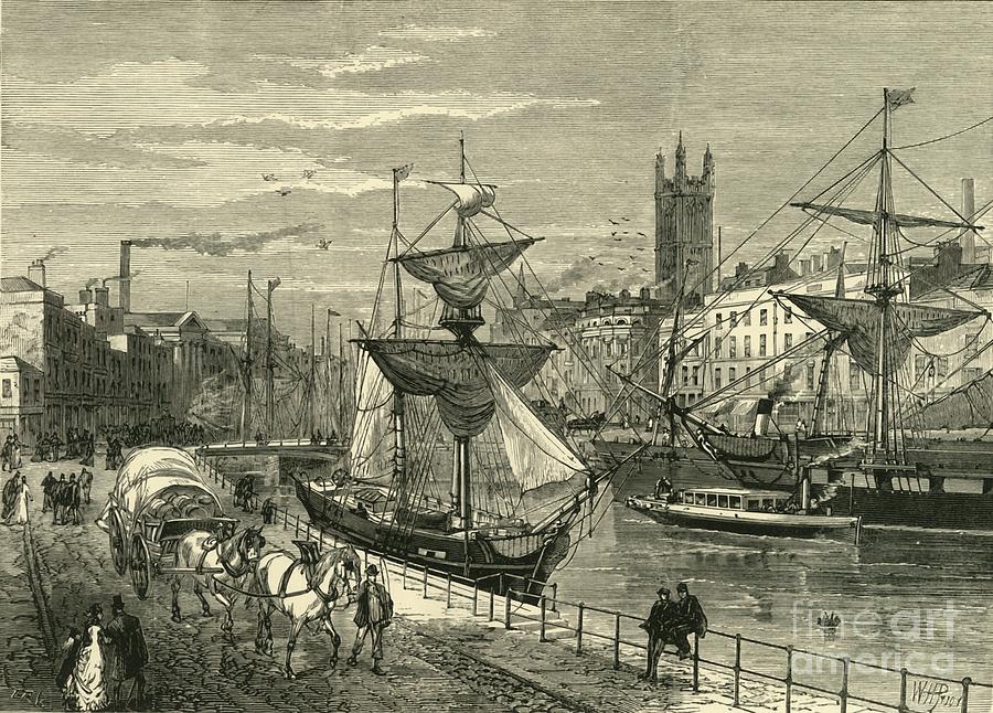 Bristol Drawing by Print Collector