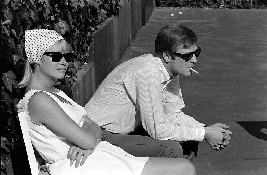 British Actor Michael Caine R Smoking A Photograph by Bill Ray