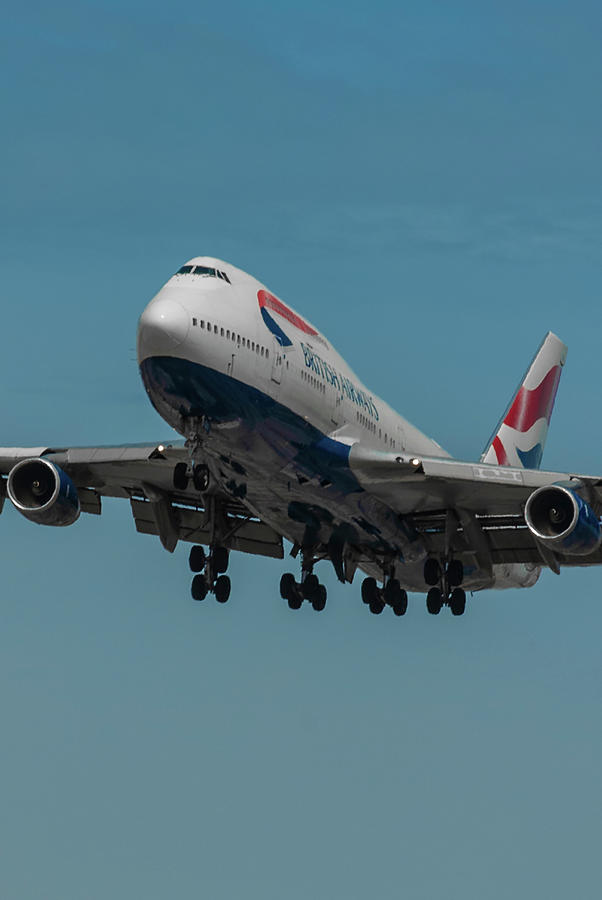 British Airways Boeing 747-400 Photograph by Erik Simonsen