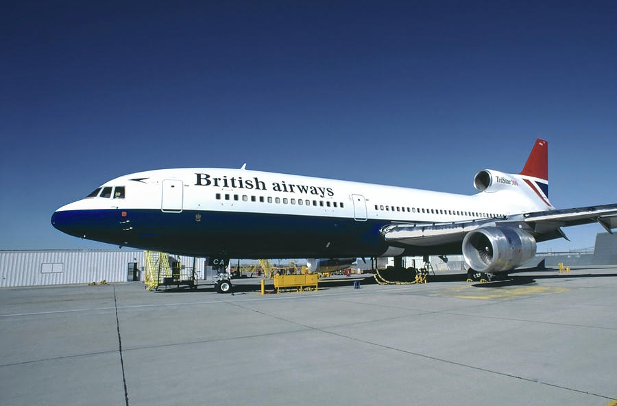 British Airways  L-1011-500 TriStar   Photograph by Erik Simonsen