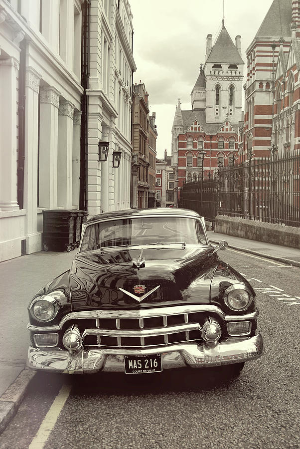 London Photograph - British Caddy by JAMART Photography