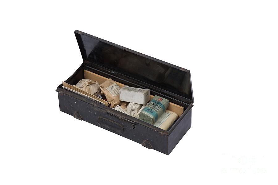 British Military First Aid Box Photograph by Gregory Davies/science Photo Library