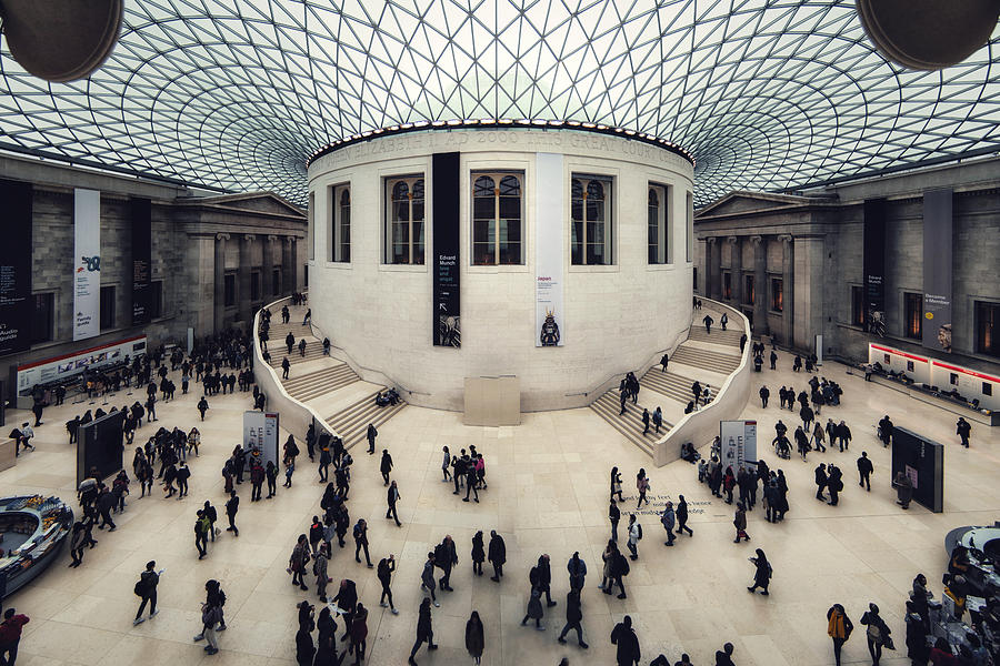 Architecture Photograph - British Museum by Vito Muolo