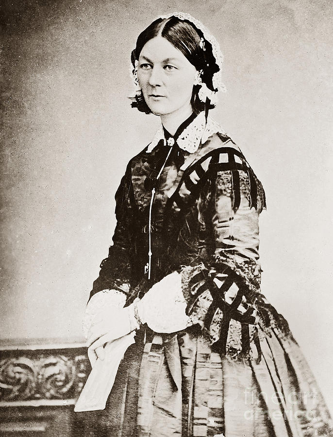 British Philanthropist Florence Nightingale Photograph by English ...