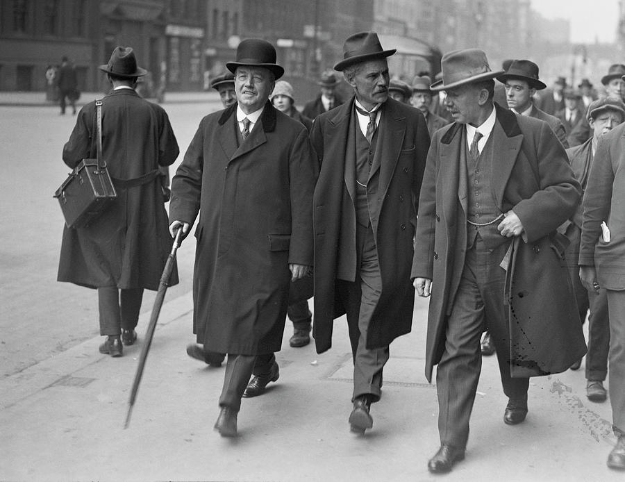 British Politicians Photograph by H. F. Davis